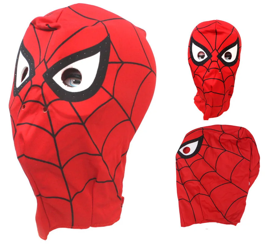 Wholesale 2styles Special Offer Promotion Full Face Spider-Man Helmet Mask Super Cool Spiderman Full Head Cosplay Mask