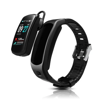 

M5 Bluetooth Earphone Smart Wristband Bracelet wireless Headset Heart Rate Monitor Blood Pressure Fitness Tracker Smartwatch