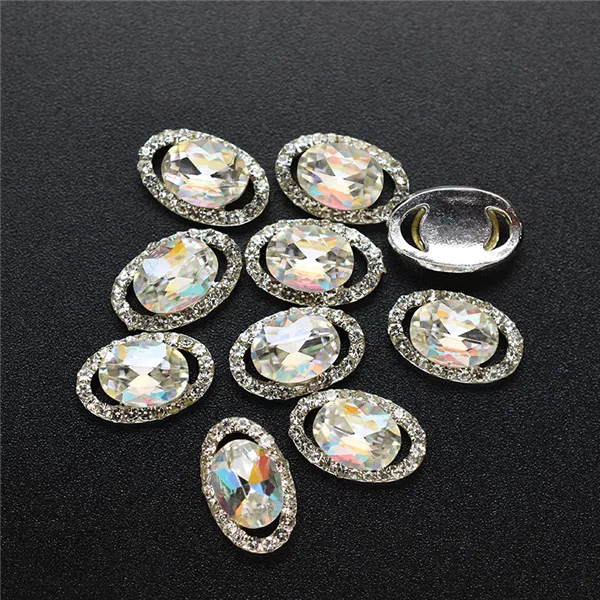 10PCs9 10 шт золотые серебряные Стразы 3d украшения для дизайна ногтей очаровательные стразы, бриллианты камни для ногтей ювелирные изделия аксессуары сплав - Цвет: 10PCs9