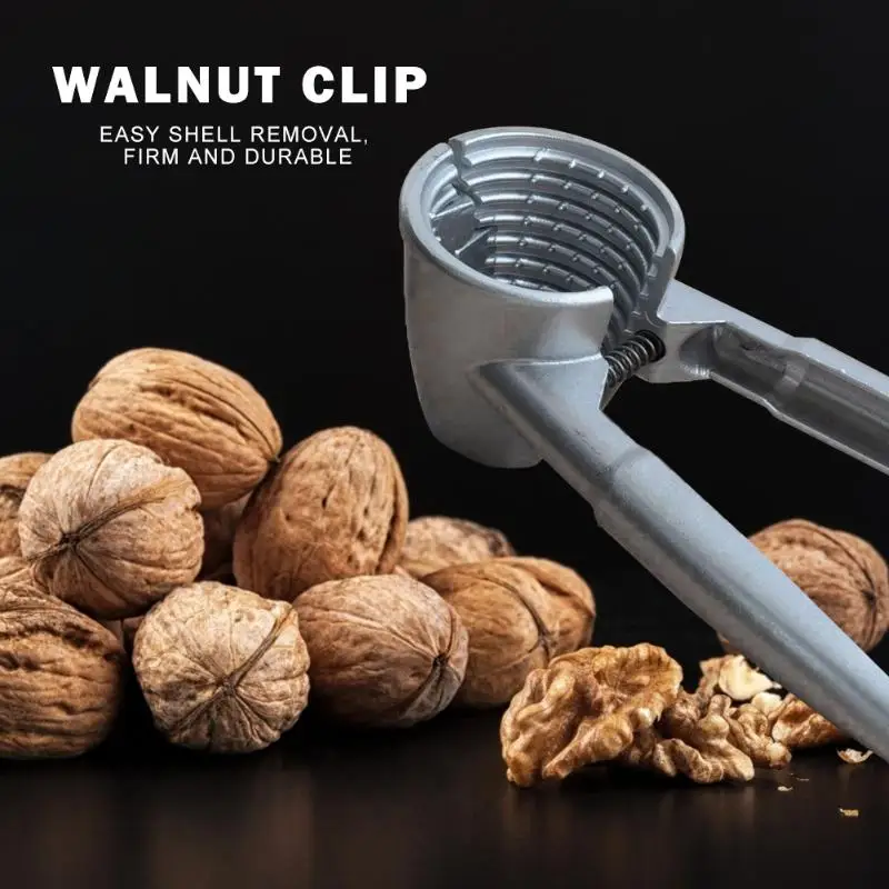 

Walnut Opener Clip Nutcracker Sheller Nut Chestnut Aluminum Alloy Hazelnut Plier Hot Selling Durable Tool Kitchen Gadget