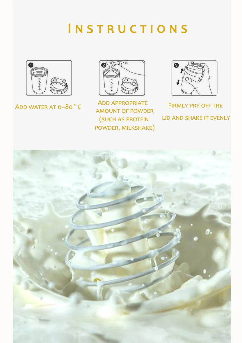 Water Cup Plastic Shake Cup Sports Fitness Cup Large Capacity Kettle Portable Summer Water Bottle Space Cup