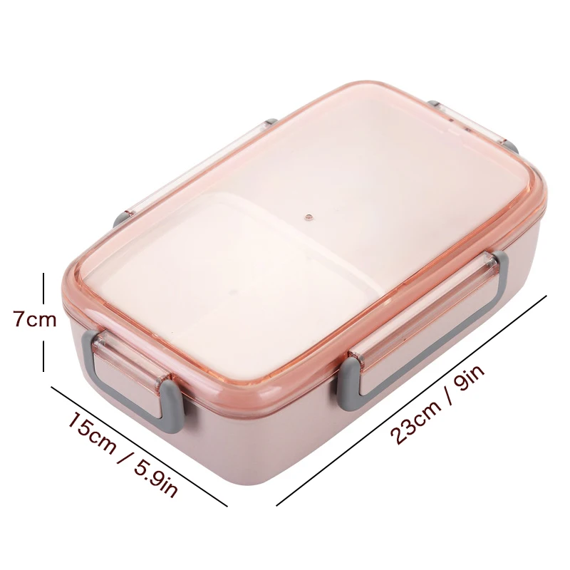 Новый микроволновый Ланч бокс независимая решетка для детей Bento box портативный