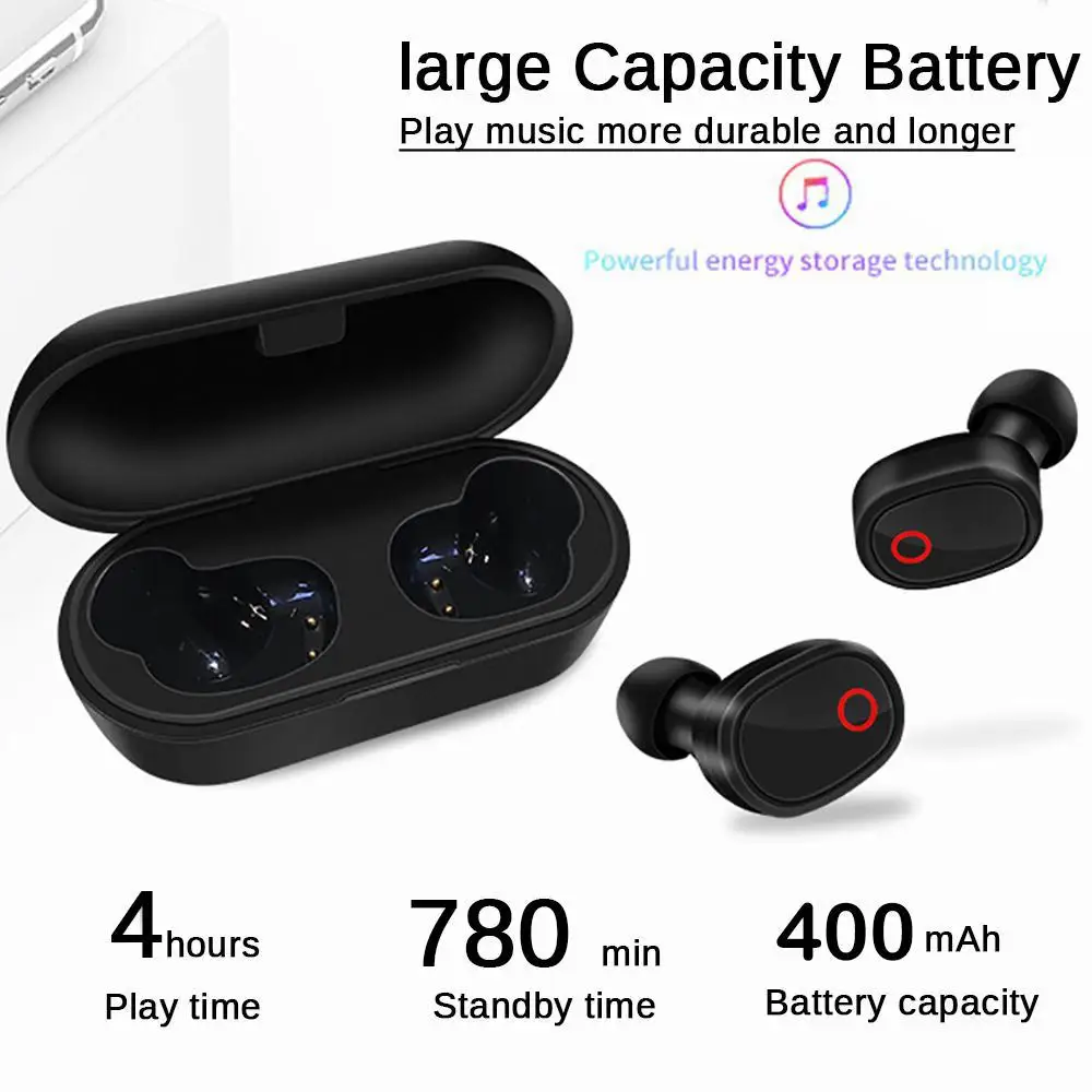Наушники BEESCLOVER A7 TWS Bluetooth 5,0, беспроводные наушники, спортивные наушники, наушники с шумоподавлением, IPX7, водонепроницаемые, d40