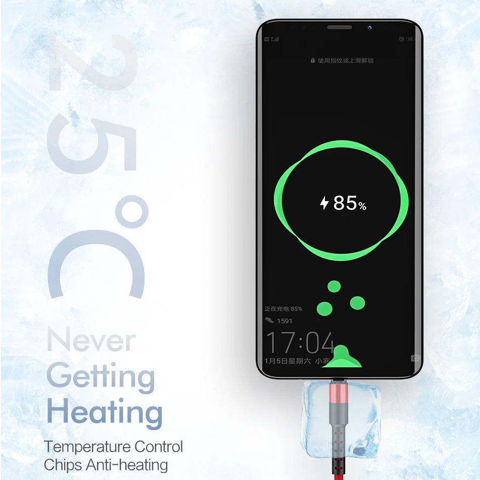 5А USB Type C кабель для быстрой зарядки синхронизации данных телефона Samsung S9 S8 Note 9 8