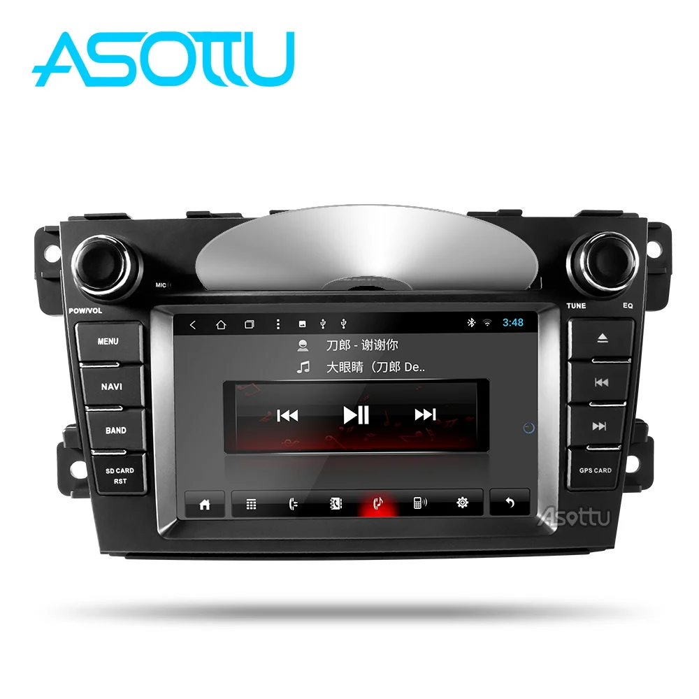 Discount Asottu android 9.0 car dvd  for Mazda CX-7 2008 2009 2010 2011 2013 2013 2014 2015  gps navigation radio video player 2