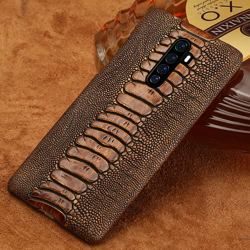 

Genuine Cow Leather Phone Case for Realme 7 8 9 Pro GT Neo 5 SE 2 Pro 2T 3 GT Master Edition For OPPO Reno 8 Find X5 X3 X6 Pro