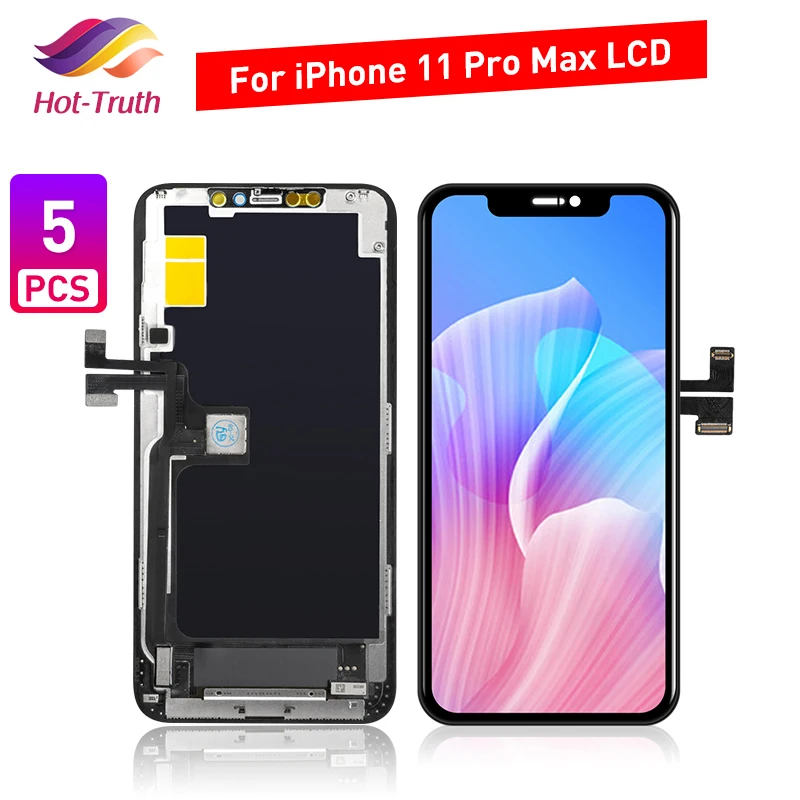Сенсорный дигитайзер в сборе 5 шт. ЖК-экран для iPhone 11pro Max дисплей | Мобильные