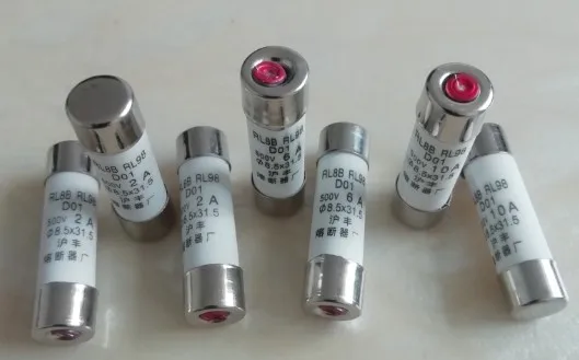 Предохранители: RL8B RL98 RO14 16A 500V D01 8 5 мм * 31 мм/RL8B 16 1A 2A 3A 4A 5A 6A 10A 1 5*31 мм|Перемычки| |
