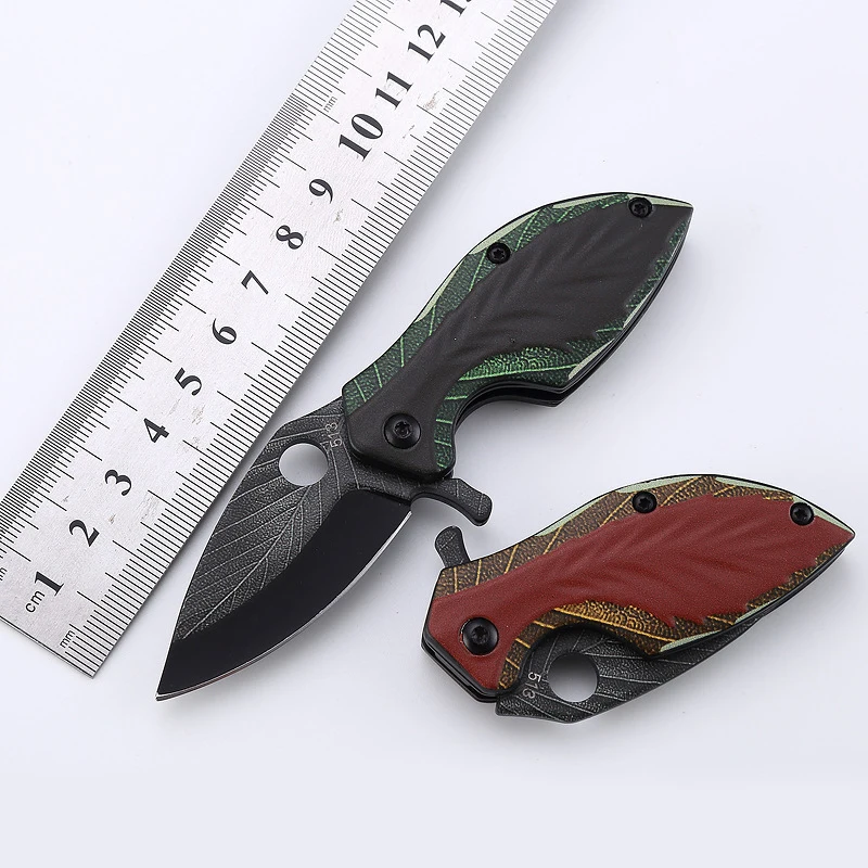 

3D Printing 440C Folding Leaf Knife Stainless Steel Multi-function Knife Outdoor Camping Cutting Tool Technology Dropshipping