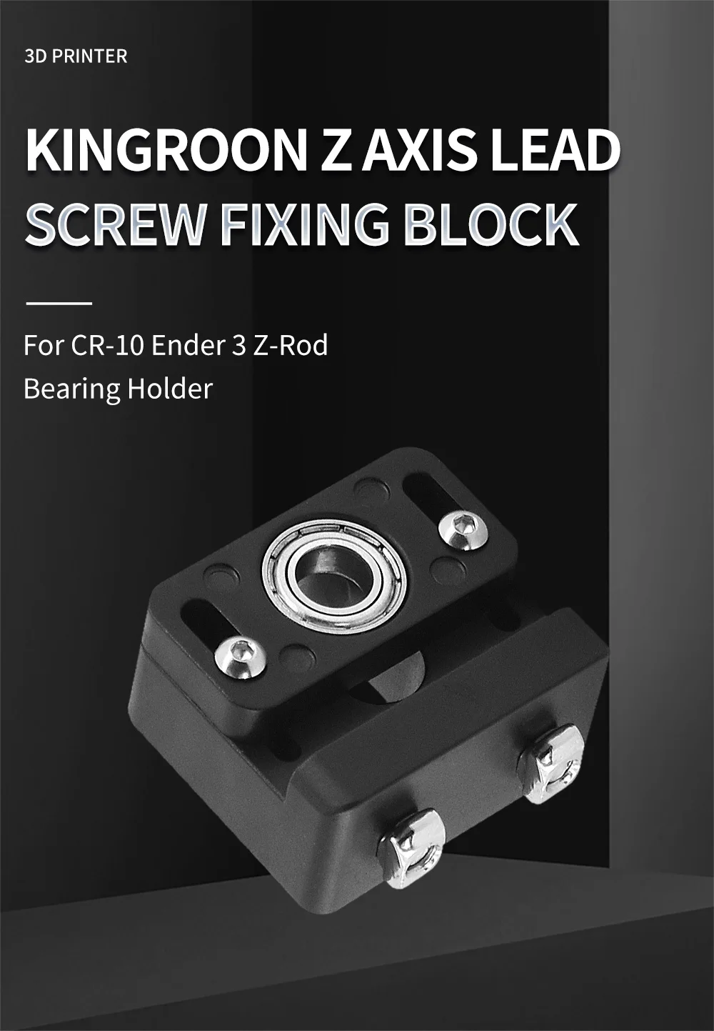 3D, montagem superior para CR-10, CR-10S, Ender