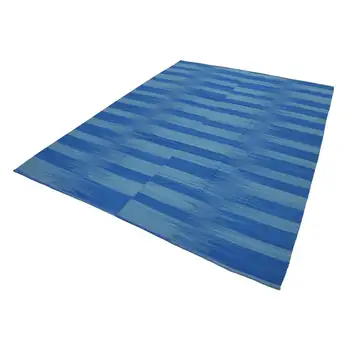 

301x391 Cm Blue Handmade Contemporary Rugs Rug-10x13 Ft