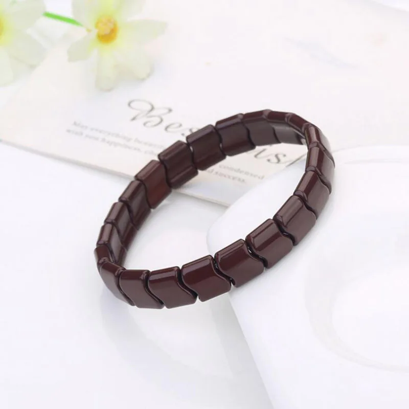 Korea Natural Germanium Stone Anion Health Care Energy Bracelet - AliExpress