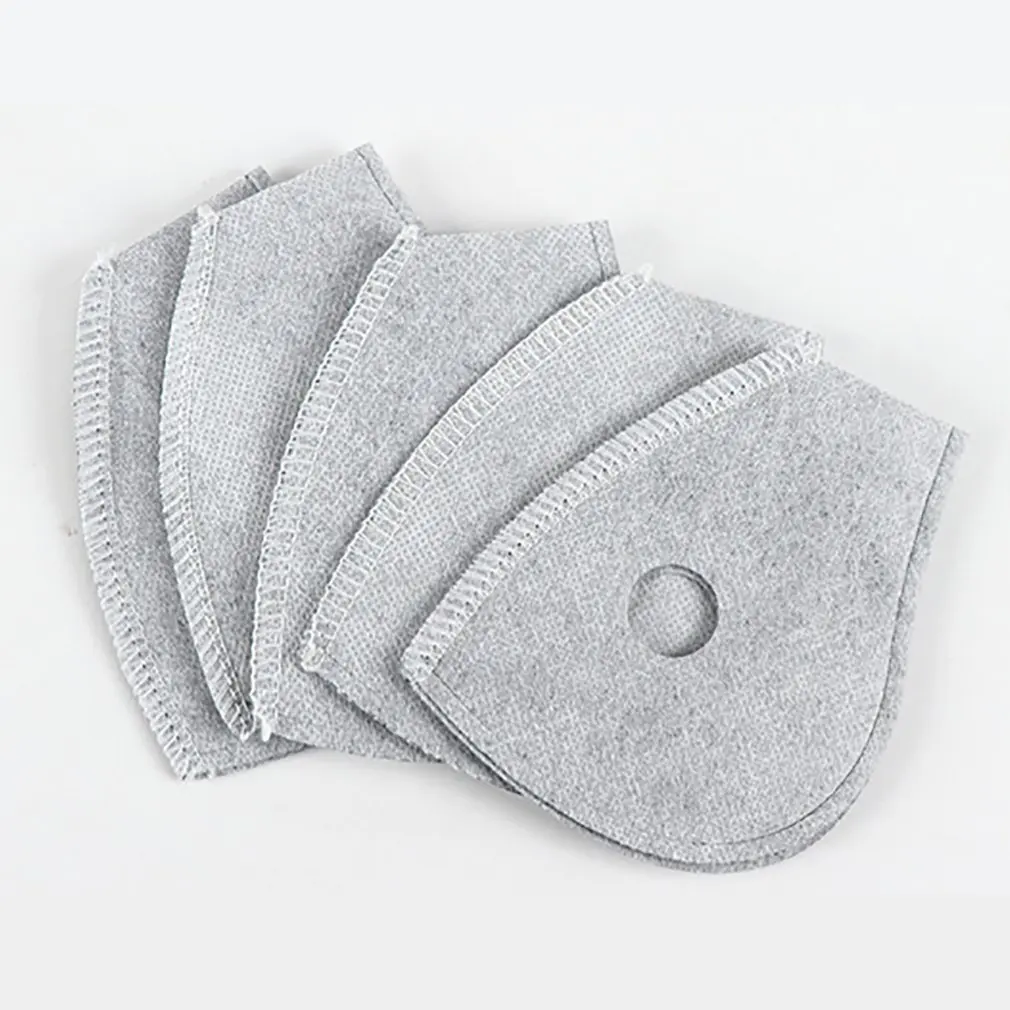 

20 Pcs Activated Carbon N99 PM2.5 Filters 5 Layers Filtration Exhaust Gas Anti Pollen Allergy Dust Mask Replacement Filter for M