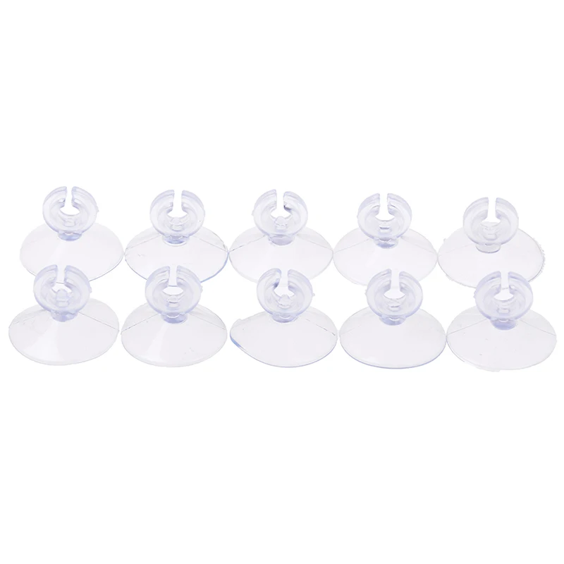 

For Fish Tank Pump Airline Tube Aquatic Pet Supplies 5/10Pcs Silicone Aquarium Sucker Suction Cup Holder Sucker