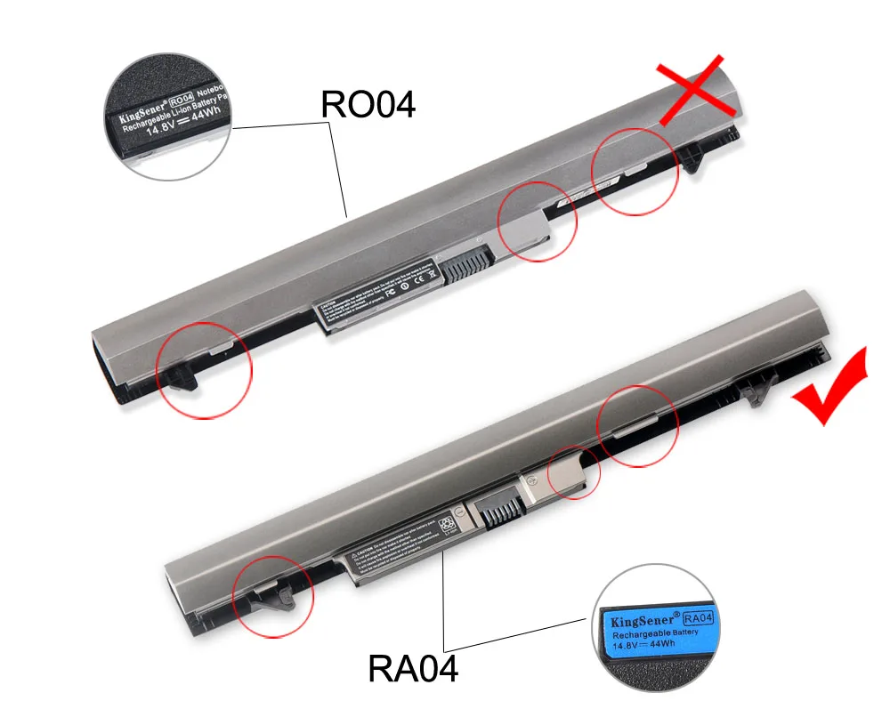 Аккумулятор Kingsener RA04 RA04XL для ноутбука Hp Probook 430 G1 G2|laptop battery|for hpbattery for hp laptop |
