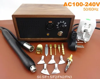 

100-240V Leather Craft Electric Edge Crease Edging Creasing Machine soldering Iron Line Press Replace Head Tip Tool Set M5 Screw