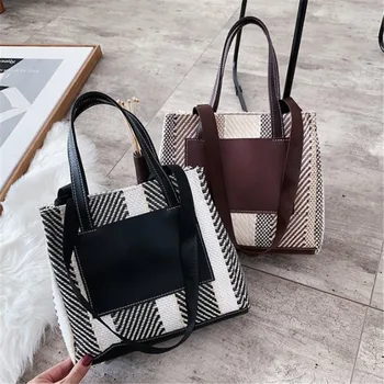 

Canvas Handbags for Women Embroidery Planet 2020 Summer Plain Women Bags Large Totes Shoulder Bags Universe Messenger Bags