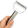 Stainless Steel Peeler Vegetable Cucumber Carrot Fruit Potato Double Planing Grater Planing Kitchen Accessories kitchen gadget ► Photo 2/6