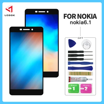 

100% Tested Screen For Nokia 6.1 TA-1043 TA-1045 TA-1050 TA-1054 TA-1068 LCD Display Touch Screen Digitizer Assembly Panel Parts