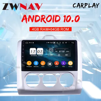 

Android10 4GB Car Head Unit GPS Navigation Multimedia Player For Ford Focus 2007-2011 Auto Radio Tape Recorder No DVD Player IPS