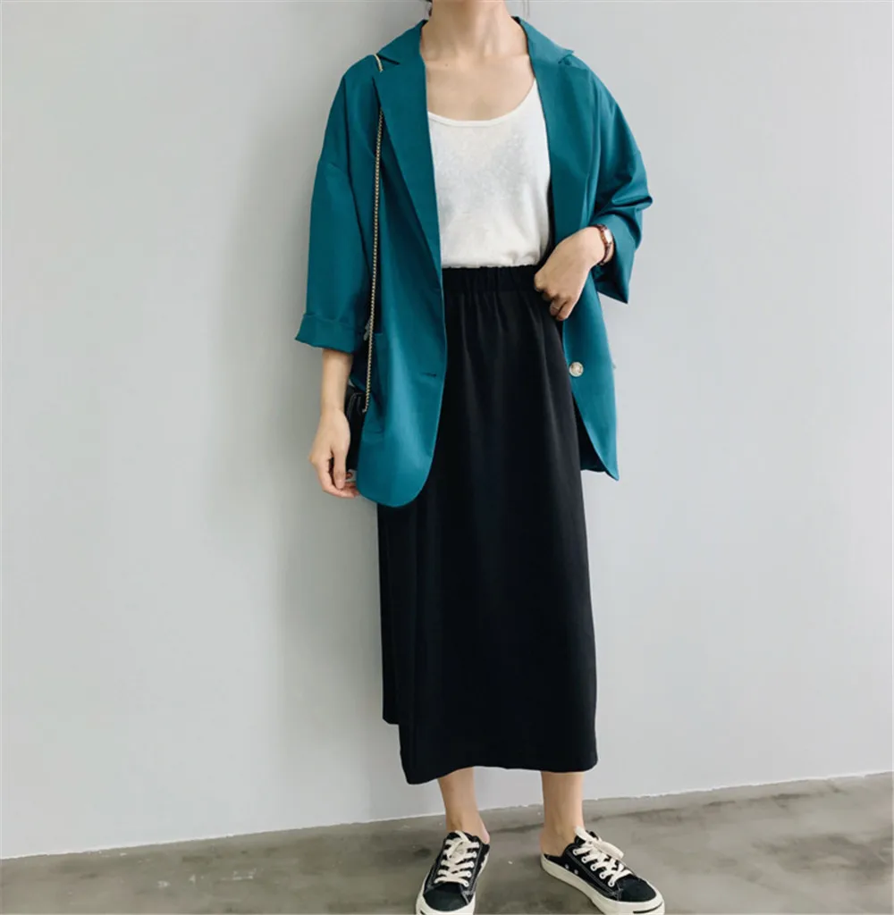 Autumn Office women Black Jacket Slim Suit clothes 2019 Woman Working Suit vadim blazer women's tops Ladies Business Suit (19)