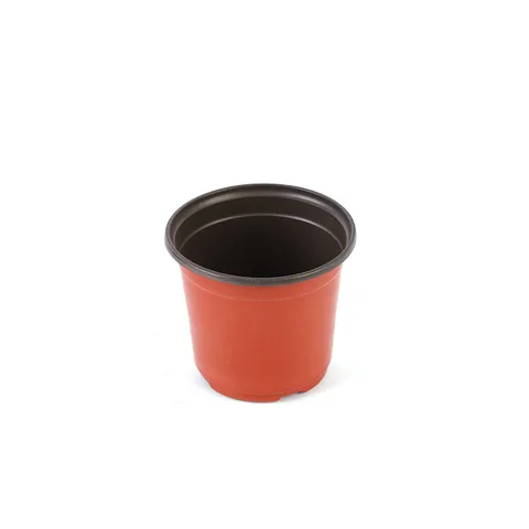 Mini Plastic Round Flower Pot For Plants Holder Planters Terracotta Nursery Planter Home Decor High Quality 90mm 120mm