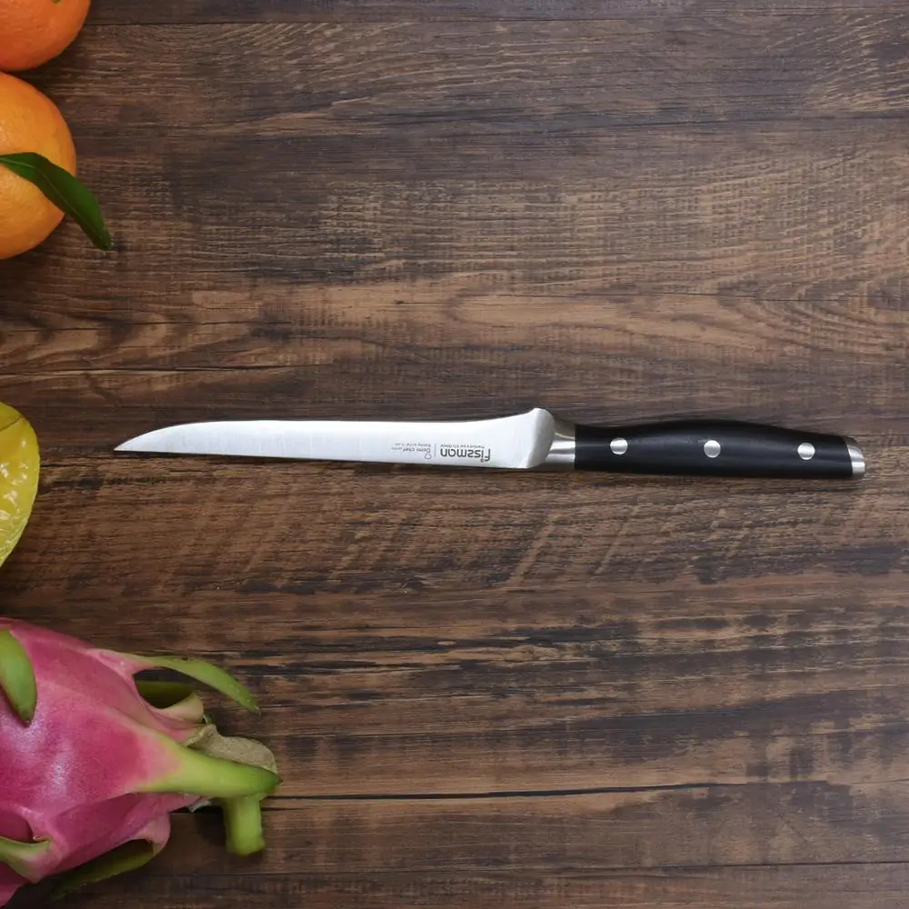 FISSMAN нож для обвалки Demi Chef серии немецкие стальные кухонные ножи|Кухонные ножи| |