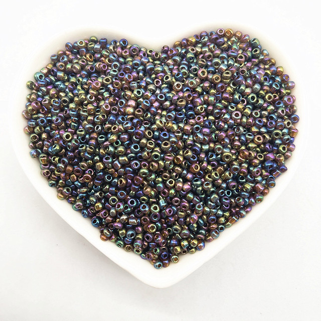 2mm 3mm 4mm Colourful Series Charm Czech Glass Seed Beads DIY Bracelet Beads for Jewelry Making Accessories