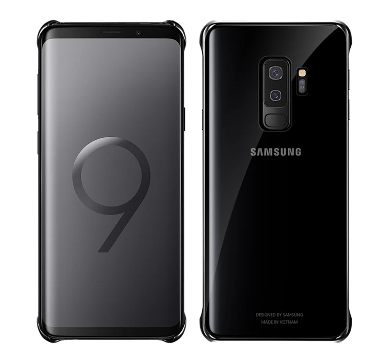 100% Оригинальный чехол для телефона Samsung GALAXY S9 G9600 + Plus G9650 прозрачный мягкий