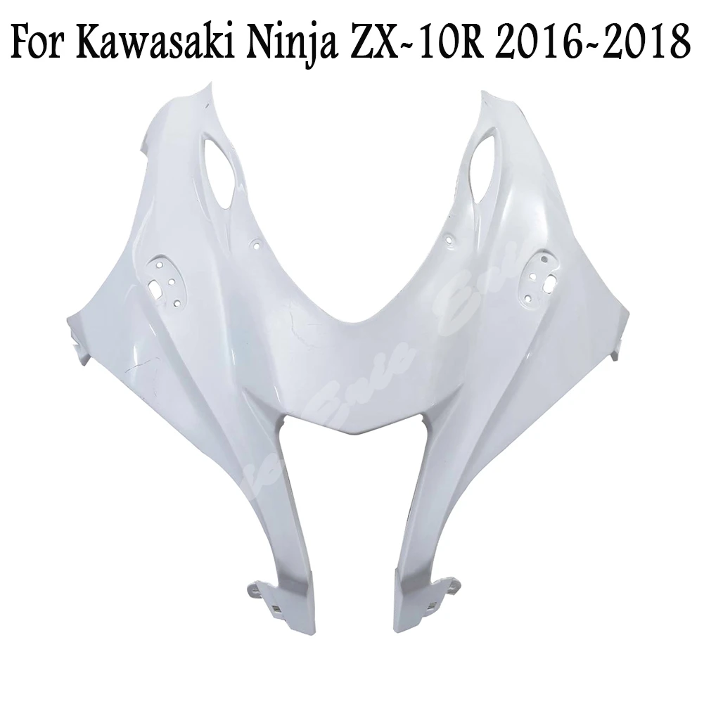 New Unpainted Upper Front Cowl Nose Fairing For Kawasaki Ninja ZX-10R 2016-2018 | Автомобили и мотоциклы