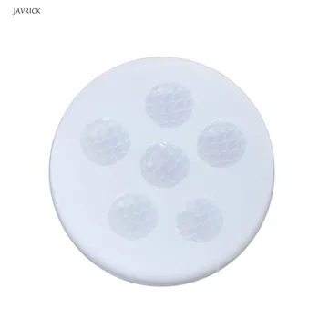

12mm Round Fish Scales Bead UV Resin Casting Mold Silicone Mold Jewelry Making