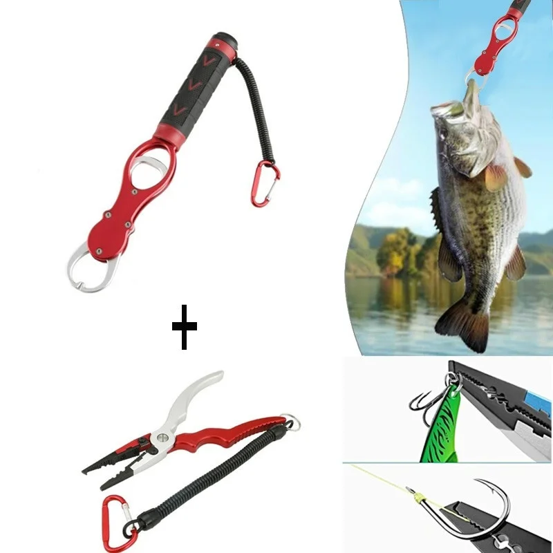

Fish control road sub-clamp fish belt called aluminum alloy catch fish clip fish tool fishing supplies