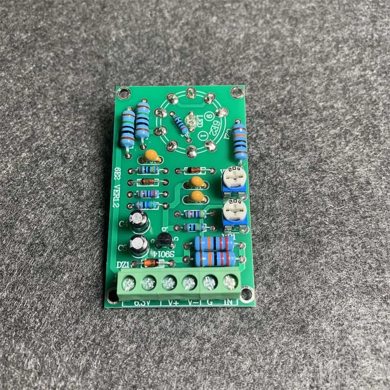 6E2 Cat eye indication Meter Audio Level Indicator level circuit board Drive kitAdjustable sensitivity FOR Amp Signal Amplifier