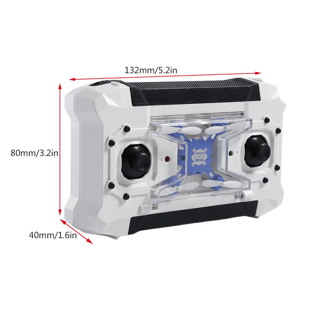 Blue FQ777-124 Mini Portable Drone 4 Channel 6 Axle Gyro Mini Quadcopter With Switchable Mode Controller RTF RC Toys Blue FQ777-124 Mini Portable Drone 4 Channel 6 Axle Gyro Mini Quadcopter With Switchable Mode Controller RTF RC Toys