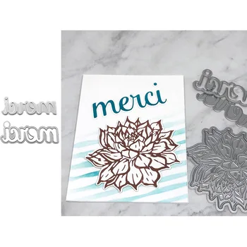 

Word Hot Foil Plate and Metal Cutting Dies for Scrapbooking and Cards Making Paper Embossing Craft New 2019 die cuts