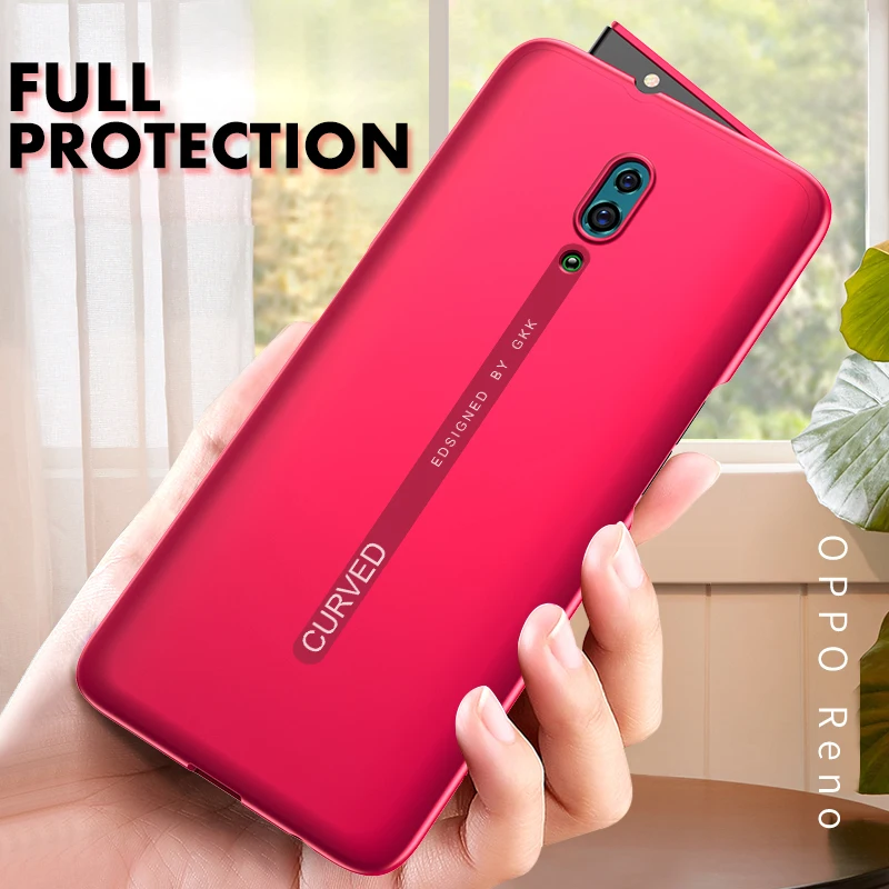 ADKO 360 полная защита ударопрочный чехол для телефона Oppo Reno Z ультратонкий жесткая