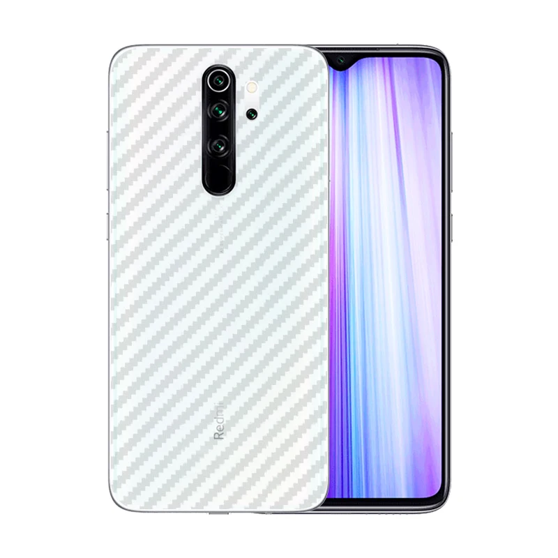 Ультратонкая наклейка из углеродного волокна для Xiaomi Redmi Note 8 Pro 0 05 мм 3 шт. |