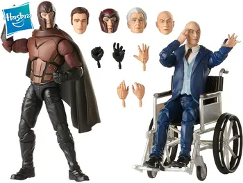 

HASBRO Marvel X MEN Legends 2pcs Superhero Movie Magneto and Professor Action Fingure Collection Model Toys KIDS Christmas Gift