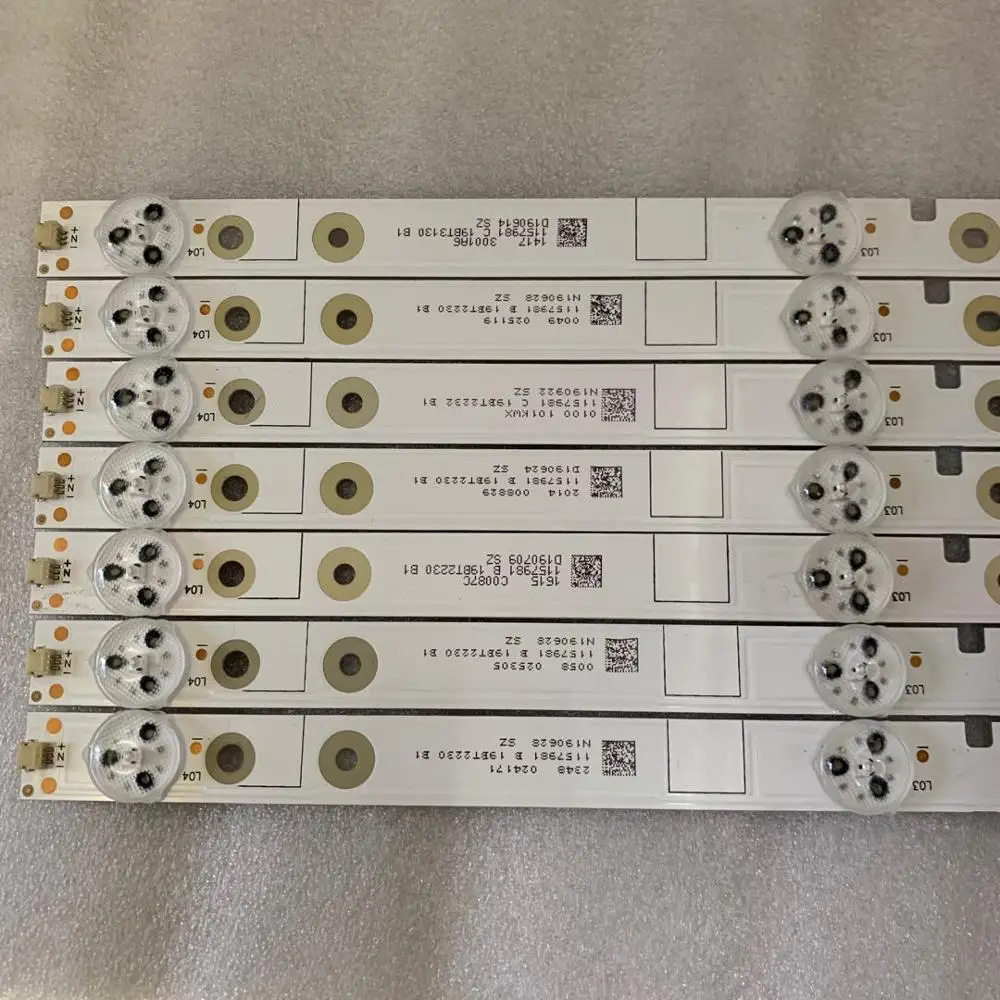 

50-100/качественная лента для подсветки для Hisense LED43EC500U/43N2000 JL.D42641330-003CS-M 402 мм LED43EC500U LED43N2000 LED43EC520UA