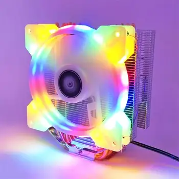 

SNOWMAN Full Color LED CPU Fan Cooler Master 4 Direct Contact Heatpipes Freeze Tower Cooling System CPU Cooling Fan