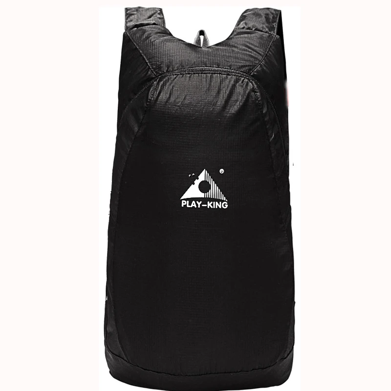 Водонепроницаемый легкий рюкзак, складной рюкзак для скалолазания, сверхлегкий рюкзак для кожи на открытом воздухе, рюкзак для альпинизма - Цвет: Черный цвет