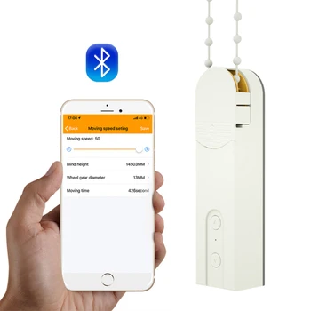 

EU Standard Pull Rope Roller Shades Curtain Blinds Modified Smart Home Bluetooth Control Blinds Curtain Drive Motor Controller