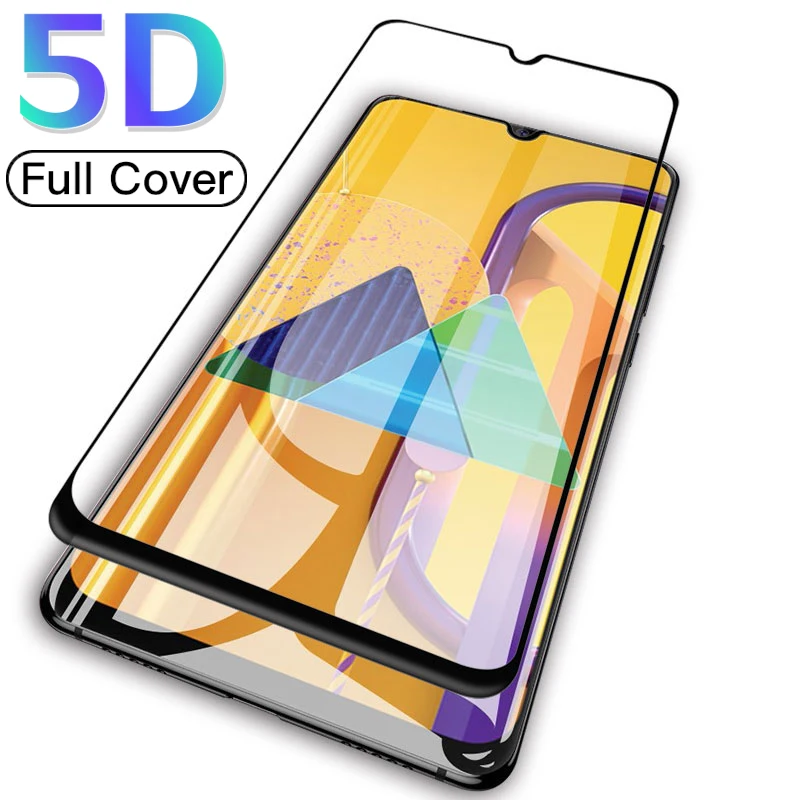 5D Защитное стекло для Samsung Galaxy A01 A11 A21 A31 A41 A51 A71 закаленное защитное экрана M01 M11 M21 M31