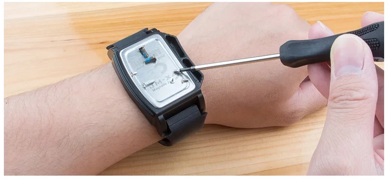 JAKEMY JM-X4 Convenient Professional Magnetizer Strong Magnetic Tool with Watchband for Small Parts Screws Store Collect