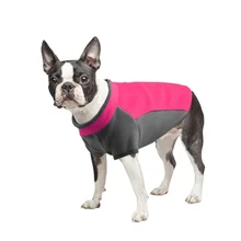 

Dog Clothes Autumn Winter Double Layer Polar Fleece Warm Stretch Sweatshirt Small Medium French Bulldog Polo Shirt Pet Supplies