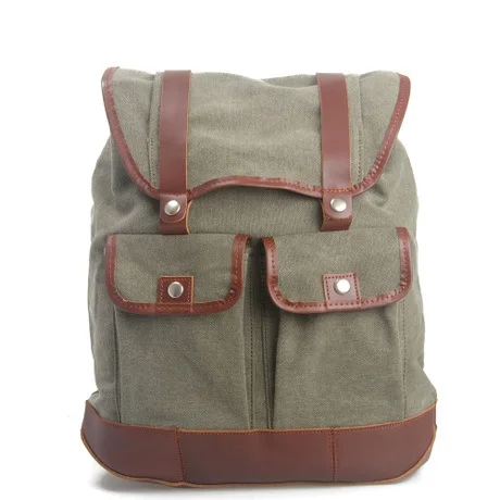 

Virginland Sail School Bag Backpack Men And Women Computer Bag Retro Package
