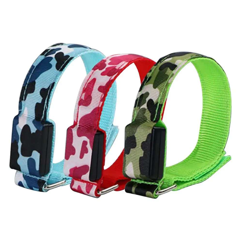 Brazalete con banda reflectante LED de camuflaje, Correa deportiva para pierna y tobillo, pulsera Led, bandas para los brazos luminosas para fiesta, Running, ciclismo, Concierto