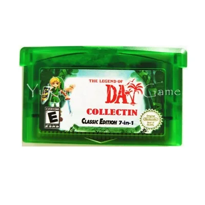 7 в 1 ZeldaCollection 32 бит видео игры подборка картридж Консоли Карты для Nintendo GBA