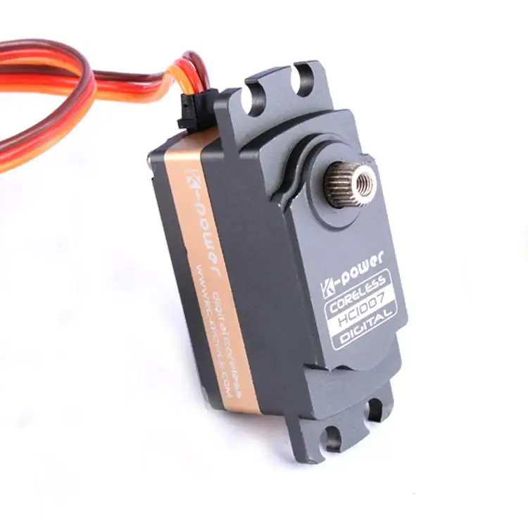 

Низкопрофильный цифровой сервопривод K-power HC1007 с крутящим моментом 10 кг для радиоуправляемого дрифта автомобиля самолета