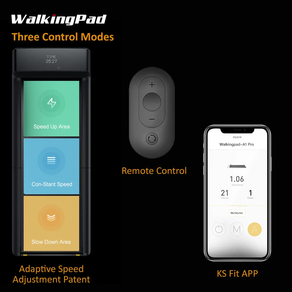 WalkingPad беговая дорожка Walk A1Pro бесщеточная электрическая складная машина 0 5 6 км/ч